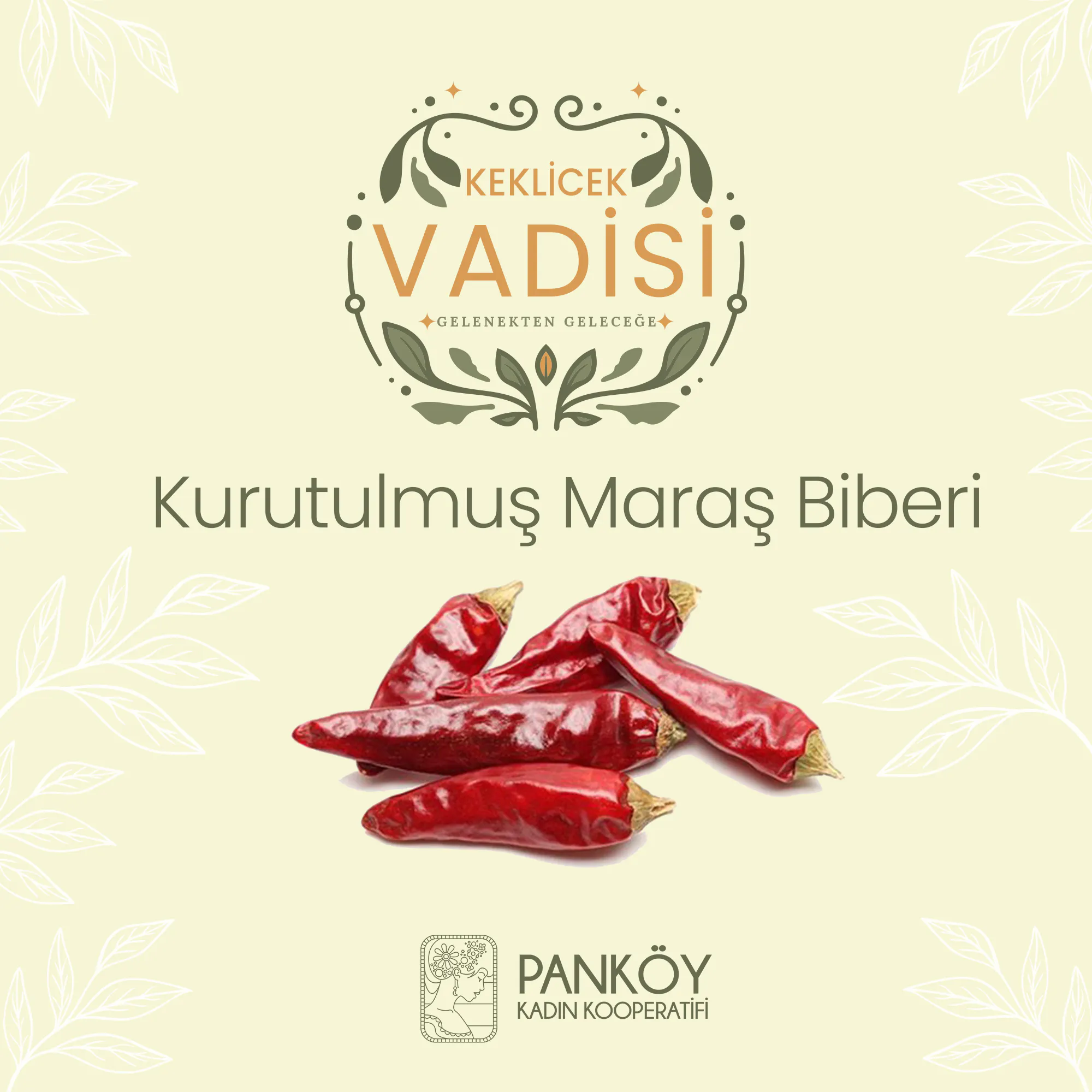 250 gr Kurutulmuş Maraş Biberi (Atom)