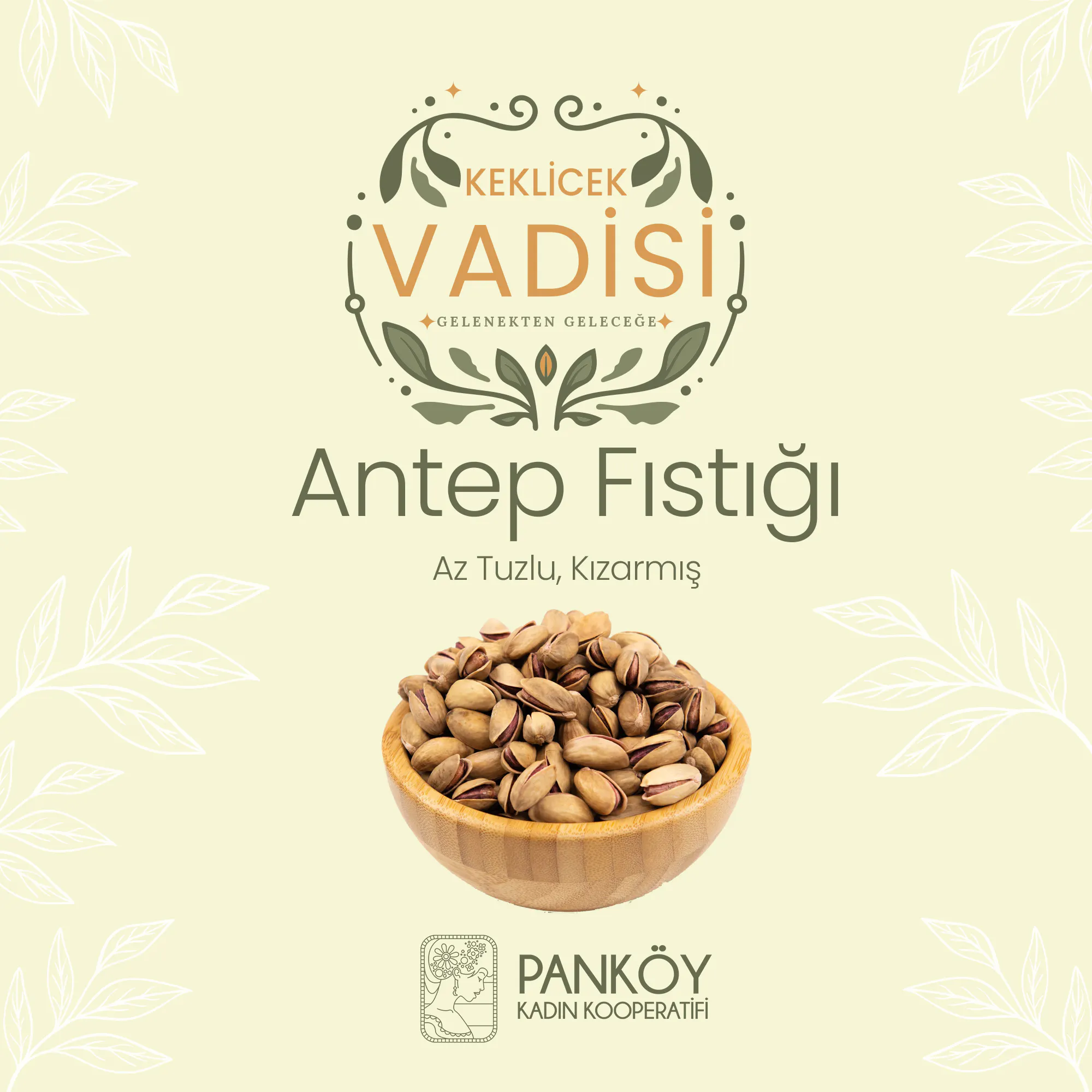 1000 gr Kavrulmuş Antep Fıstığı