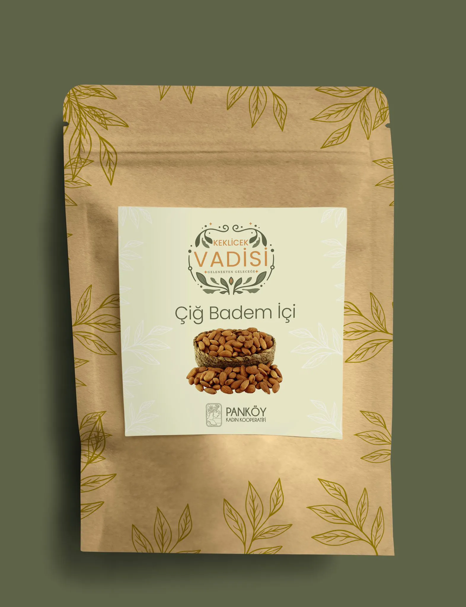 1000 gr Çiğ İç badem