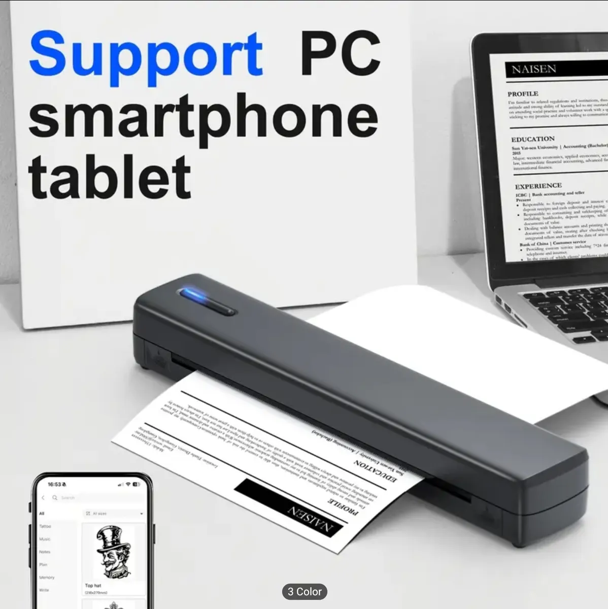 Portable mini printer