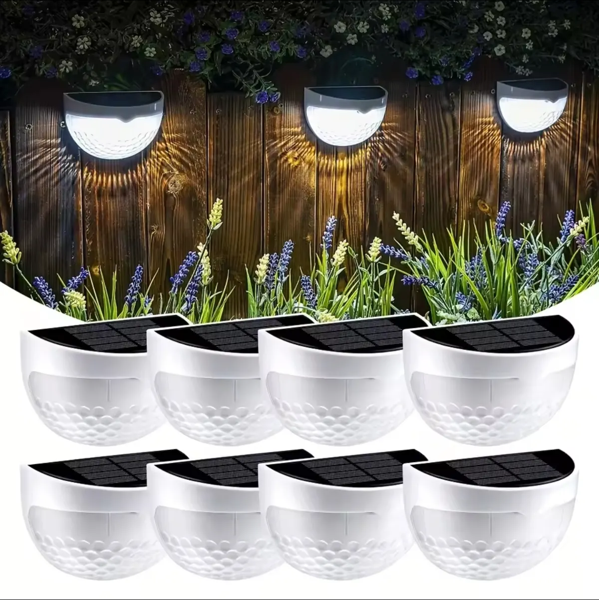 Led waterproof solar lights