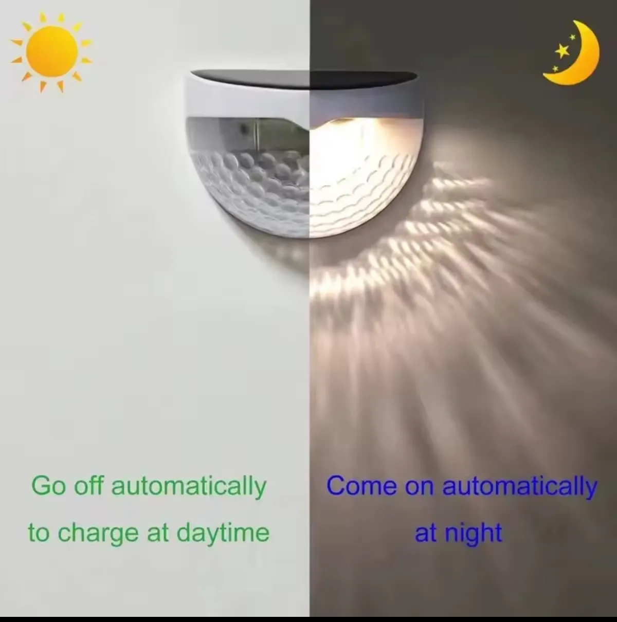 Led waterproof solar lights